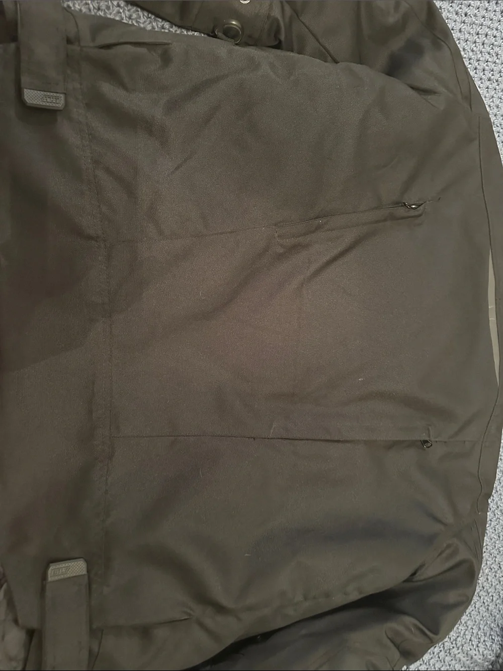 Men's Black Lightweight Quilted-Liner Shirt Jacket